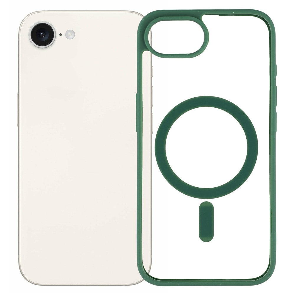 For iPhone 17th / 16th Case Compatible with MagSafe TPU + Acrylic Matte Phone Cover