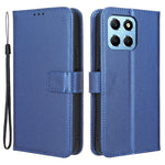 Diamanttekstur Telefoncover til Honor 70 Lite 5G / X6 4G / Honor Play6C / X8 5G Ridsefast Telefonfolio Flip Læder Pung Etui med Stand
