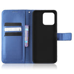 Diamanttekstur Telefoncover til Honor 70 Lite 5G / X6 4G / Honor Play6C / X8 5G Ridsefast Telefonfolio Flip Læder Pung Etui med Stand