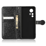 Drop-proof Phone Case For Xiaomi Redmi K50 Ultra 5G / 12T 5G, Dot Pattern Imprinted Stand Cell Phone Flip Leather Wallet Cover with Strap
