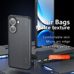 Mattskal till Xiaomi Redmi Turbo 4 5G / Poco X7 Pro 5G Skin-Touch TPU+PC mobilskal, Transparent Svart