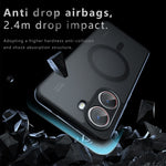 Matte Case for Xiaomi Poco X7 Pro 5G / Redmi Turbo 4 5G Magnetic Case TPU+PC Phone Cover