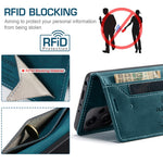 AUTSPACE For Xiaomi Redmi Note 12 Pro+ 5G Wallet Case  A01 Leather Stand Cover with RFID Blocking Card Holder