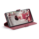 AUTSPACE For Samsung Galaxy Note 10 Plus 4G Wallet Case  A01 Leather Stand Cover with RFID Blocking Card Holder