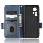 Anti-drop Cell Phone Case For Xiaomi Redmi K50 Ultra 5G / 12T 5G Imprinted Triangle Pattern PU Leather Wallet Stand Protective Cover