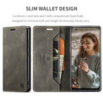 AUTSPACE For Xiaomi Mi 11 Wallet Case  A01 Leather Stand Cover with RFID Blocking Card Holder