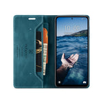 AUTSPACE For Xiaomi 14 Pro Wallet Case  A01 Leather Stand Cover with RFID Blocking Card Holder