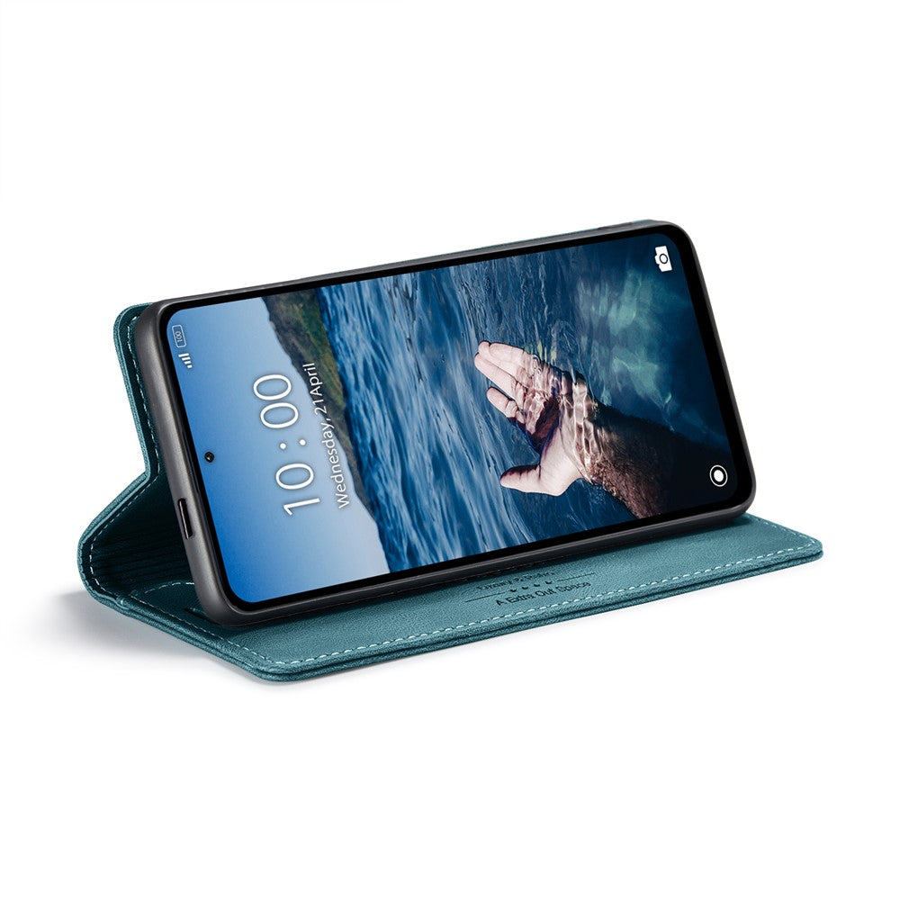 AUTSPACE For Xiaomi 14 Pro Wallet Case  A01 Leather Stand Cover with RFID Blocking Card Holder