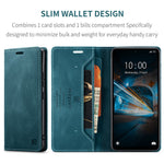 AUTSPACE For Xiaomi 14 Wallet Case  A01 Leather Stand Cover with RFID Blocking Card Holder