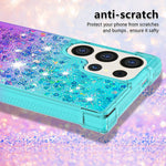 For Samsung Galaxy S25 Ultra TPU Case Gradient Quicksand Phone Back Cover
