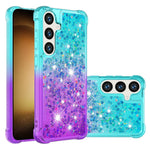 For Samsung Galaxy S24 / Galaxy S25 TPU Case Gradient Quicksand Phone Back Cover