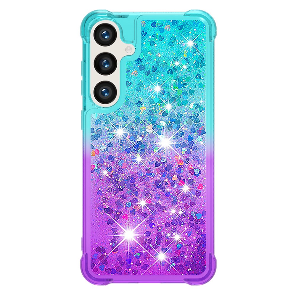 For Samsung Galaxy S24 / Galaxy S25 TPU Case Gradient Quicksand Phone Back Cover