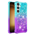 For Samsung Galaxy S24 / Galaxy S25 TPU Case Gradient Quicksand Phone Back Cover