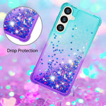 For Samsung Galaxy S24+ / Galaxy S25+ TPU Case Gradient Quicksand Phone Back Cover