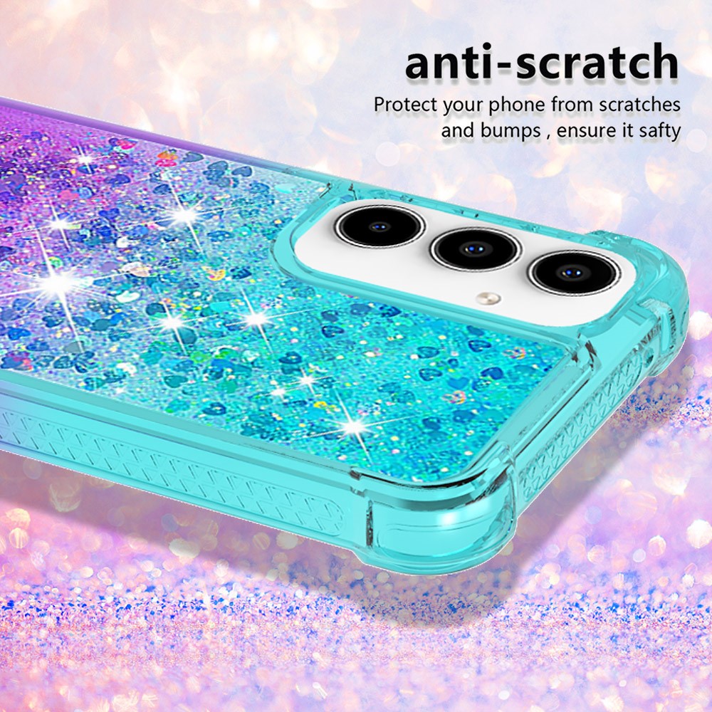 Til Samsung Galaxy A37 5G / A56 5G / A36 5G TPU Cover Gradient Quicksand Telefonbagside
