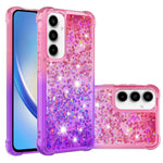 Til Samsung Galaxy A37 5G / A56 5G / A36 5G TPU Cover Gradient Quicksand Telefonbagside
