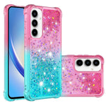 Til Samsung Galaxy A37 5G / A56 5G / A36 5G TPU Cover Gradient Quicksand Telefonbagside