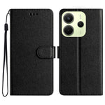 For Xiaomi Redmi Note 14 4G (163.25mm) Wallet Case Leather Folio Phone Cover Magnetic Clasp
