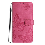 For Xiaomi Redmi Note 14 4G (163.25mm) Case Butterfly Design Flip Wallet Leather Phone Cover Skin-Touch