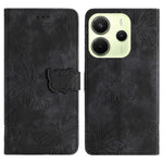 For Xiaomi Redmi Note 14 4G (163.25mm) Case Butterfly Design Flip Wallet Leather Phone Cover Skin-Touch