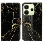 For Xiaomi Redmi Note 14 Pro 4G Case Pattern PU Leather Flip Phone Cover