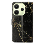 For Xiaomi Redmi Note 14 Pro 4G Case Pattern PU Leather Flip Phone Cover
