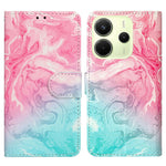 For Xiaomi Redmi Note 14 Pro 4G Case Pattern PU Leather Flip Phone Cover