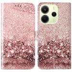 For Xiaomi Redmi Note 14 Pro 4G Case Pattern PU Leather Flip Phone Cover