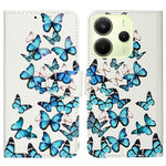For Xiaomi Redmi Note 14 Pro 4G Case Pattern PU Leather Flip Phone Cover