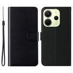 For Xiaomi Redmi Note 14 4G (163.25mm) Case with Card Holder PU Leather Flip Wallet Phone Cover