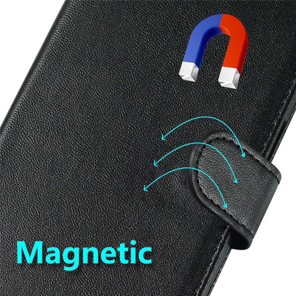 For Xiaomi Redmi Note 14 4G (163.25mm) Case with Card Holder PU Leather Flip Wallet Phone Cover