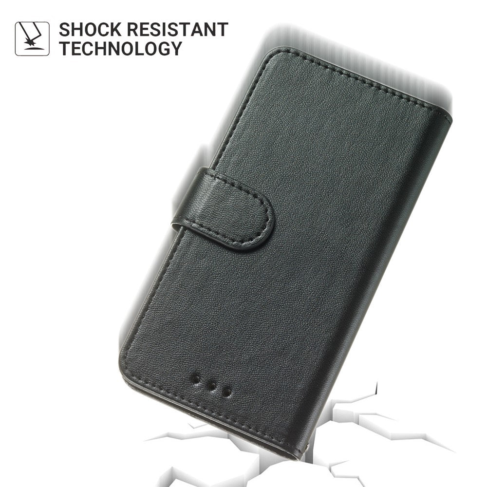 For Xiaomi Redmi Note 14 4G (163.25mm) Case with Card Holder PU Leather Flip Wallet Phone Cover