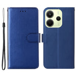 For Xiaomi Redmi Note 14 4G (163.25mm) Case with Card Holder PU Leather Flip Wallet Phone Cover