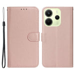 For Xiaomi Redmi Note 14 4G (163.25mm) Case with Card Holder PU Leather Flip Wallet Phone Cover