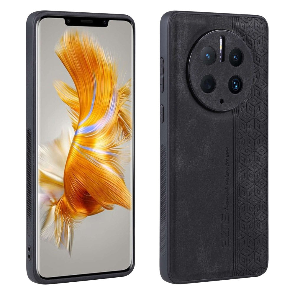 AZNS Mobilmobilskal För Huawei Mate 50 Pro 4G, Mönster, Fallskyddande mobilskal i PU-läder, TPU-belagt