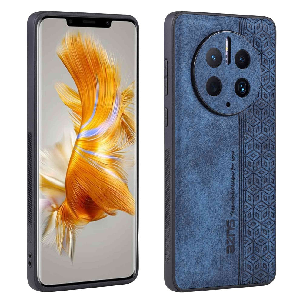 AZNS Mobilmobilskal För Huawei Mate 50 Pro 4G, Mönster, Fallskyddande mobilskal i PU-läder, TPU-belagt