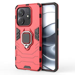 For Xiaomi Redmi Note 14 5G Case PC + TPU Protective Phone Cover with Ring Kickstand