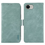 ABEEL For iPhone 17th / 16th Case PU Leather Folio Stand View RFID Blocking Phone Cover