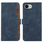 ABEEL For iPhone 17th / 16th Case Color Splicing Leather Flip Phone Cover RFID Blocking