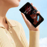 For Xiaomi Redmi Note 14 4G (163.25mm) Wallet Case Printed Pattern Design Leather Phone Cover