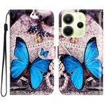 For Xiaomi Redmi Note 14 4G (163.25mm) Wallet Case Printed Pattern Design Leather Phone Cover