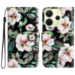 For Xiaomi Redmi Note 14 4G (163.25mm) Wallet Case Printed Pattern Design Leather Phone Cover