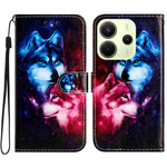 For Xiaomi Redmi Note 14 4G (163.25mm) Wallet Case Printed Pattern Design Leather Phone Cover