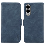 ABEEL For Samsung Galaxy S25 Edge Case PU Leather Folio Stand View RFID Blocking Phone Cover