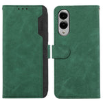 ABEEL For Samsung Galaxy S25 Edge Case Color Splicing Leather Flip Phone Cover RFID Blocking