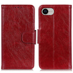 For iPhone 17th / 16th Case Nappa Texture Split Leather Wallet Phone Cover