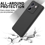 For Xiaomi Poco M7 Pro 5G Liquid Silicone Case Phone Back Cover with Hand Strap