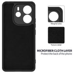 For Xiaomi Redmi Note 14 4G (163.25mm) Liquid Silicone Case Phone Back Cover with Hand Strap
