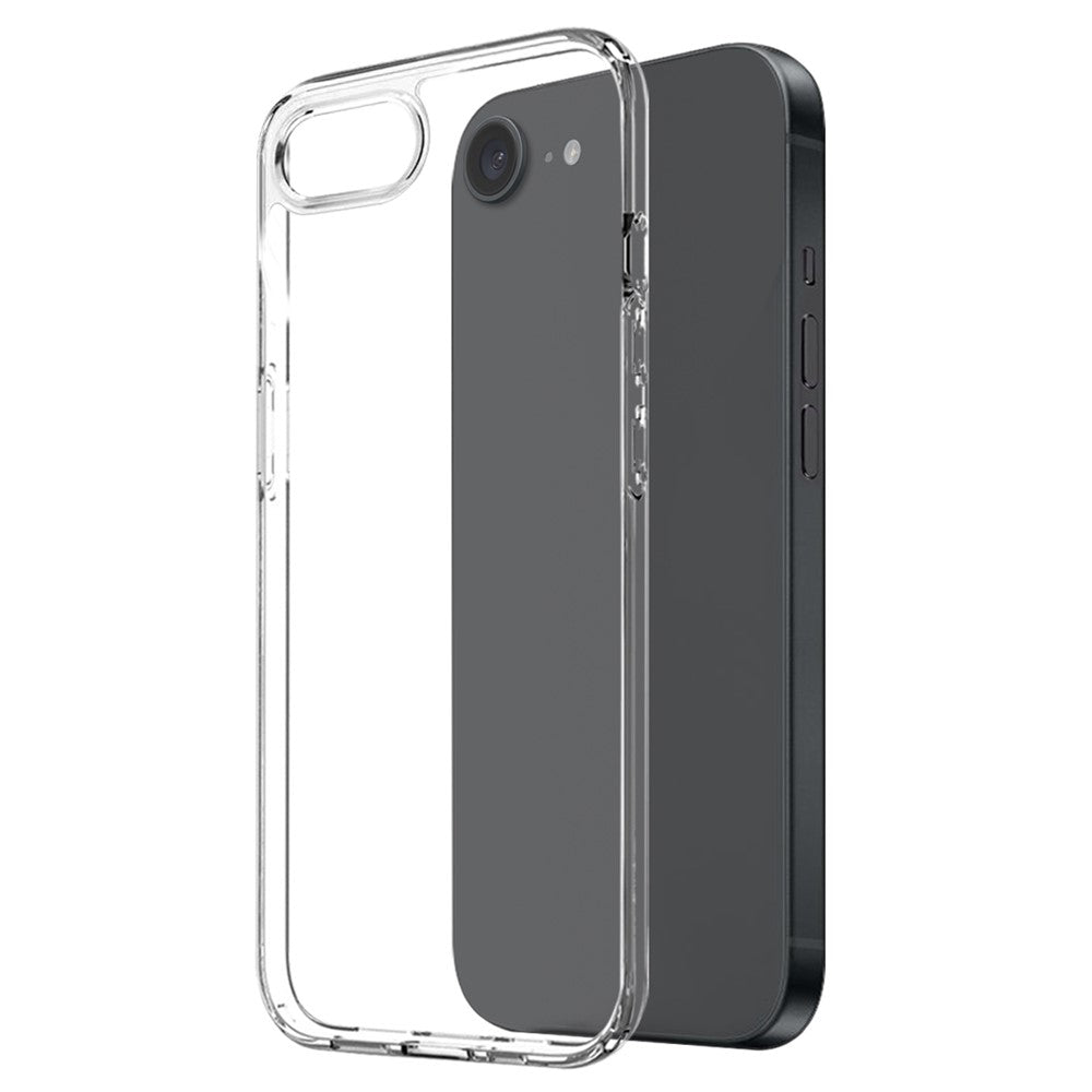 NORTHJO För iPhone 17e / 16e TPU-mobilskal med skärmskydd och linsfilm