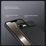 NILLKIN Camshield Pro Series for iPhone 17e / 16e Case PC + TPU Slide Camera Lid Phone Cover